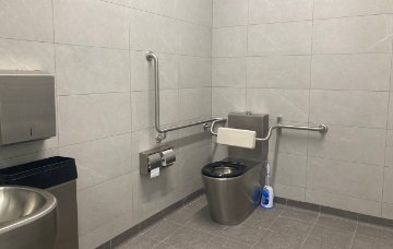 After - Toilet organisation of African Communities WA (OACWA) facility in Nollamara